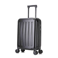 Travel Koffer Trolley Reisekoffer Schwarz Xl Mit 4 Rollen Und Tsa Zahlenschloss