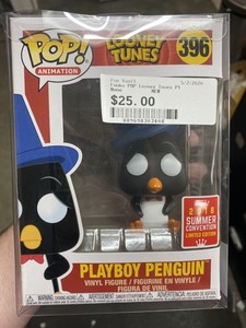 Funko Pop Looney Tunes Playboy Penguin #396 2018 Summer Convention Exclusive | eBay