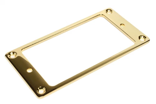 Flat metal humbucker pickup mounting ring