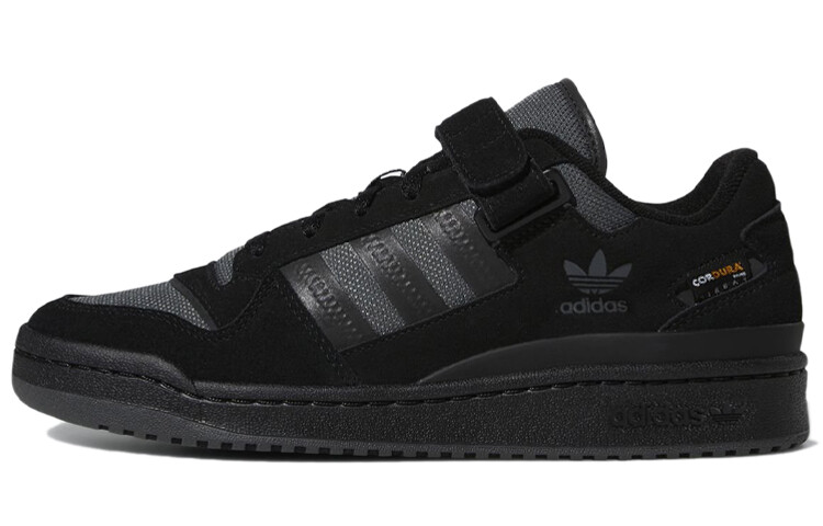 низкие кроссовки adidas Forum Black Grey - GY5720