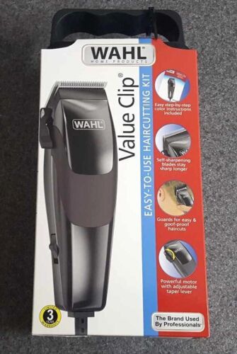 WAHL Value Clip Easy-to-Use Hair Cutting Kit 9155-1701 - Picture 1 of 2