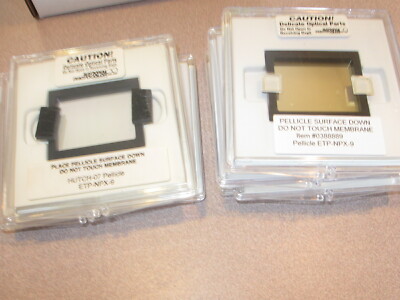 NEW National Photocolor Beam Splitter Pellicle for HeNe Extra Thin # ETP-NPX-9