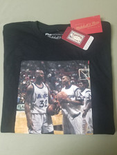 New Mitchell  Ness Mens Nba Orlando Magic Shaq Photo Real T-Shirt.