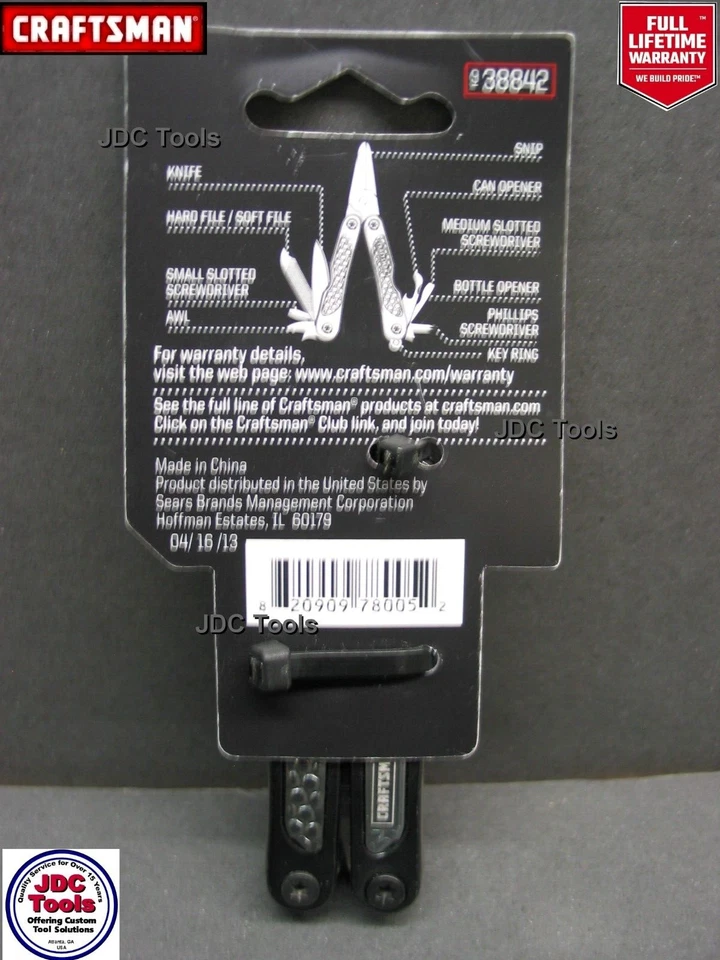 Craftsman Mini 10 in 1  Multi Tool - Image 2 of 4