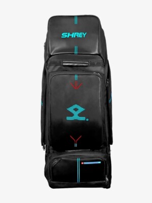 2024 Shrey Cricket Meta 120 schwarz große Wheelie Seesack Größe 98 x 37 x 38 cm