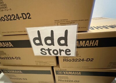 YAMAHA Rio3224-D2 / I/O rack analog 32-Input /16-Output audio interface in stock