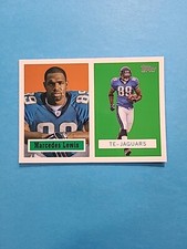 MARCEDES LEWIS 2006 TOPPS TURN BACK THE CLOCK FOOTBALL CARD # 22 H3291