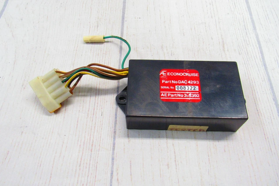 1984-1987Jaguar XJS6 средний круиз-контроль ECU компьютерный модуль DAC4293 б/у - Изображение 2 из 3