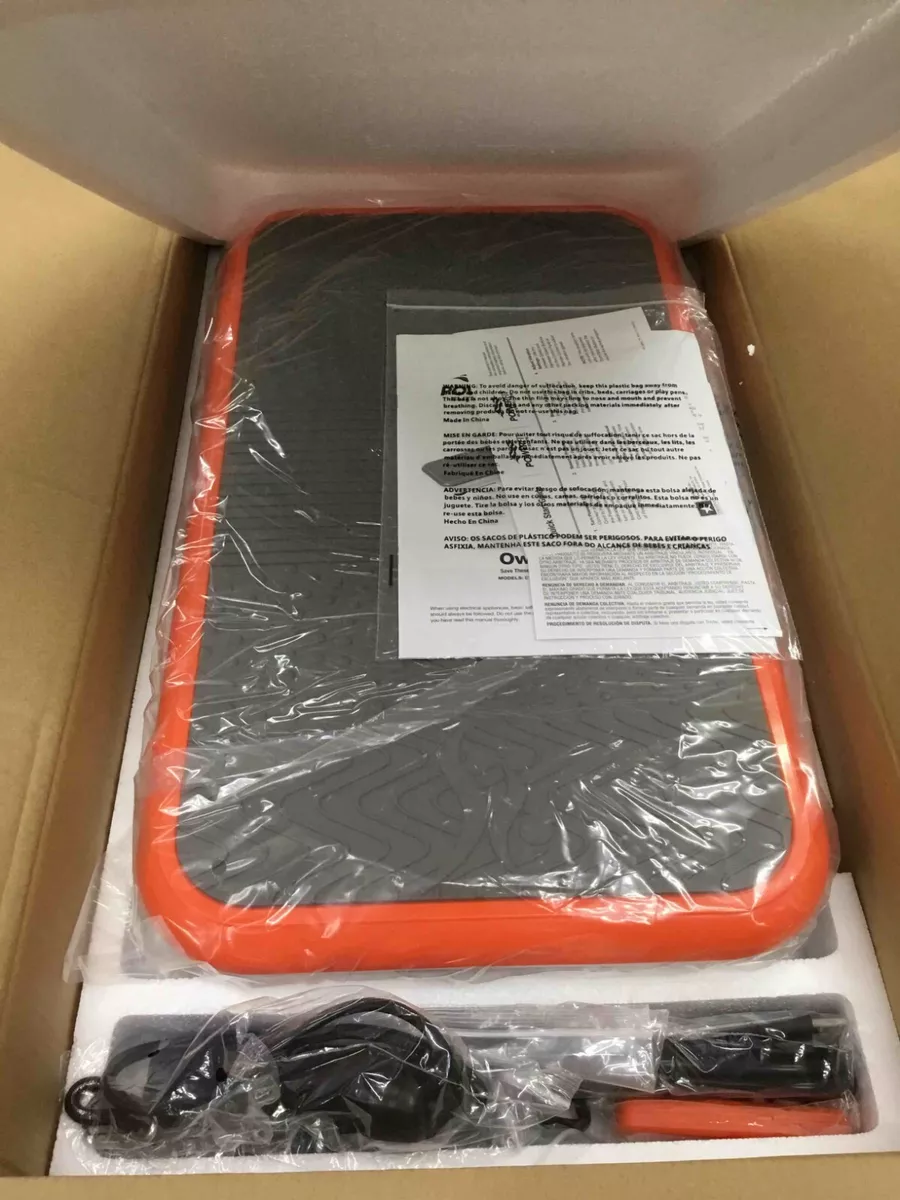 Powerfit Elite Vibration Plate Exercise Machine W Loop Resistance