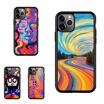 For Motorola Moto Google Pixel Huawei Holography psychedelic rainbow Anti-drop