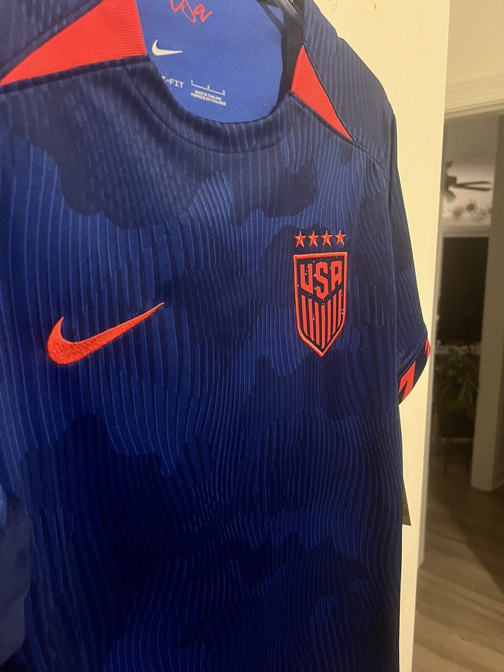 Nike Women's 2023 Team USA Authentic Soccer Jersey Royal Men's LARGE
