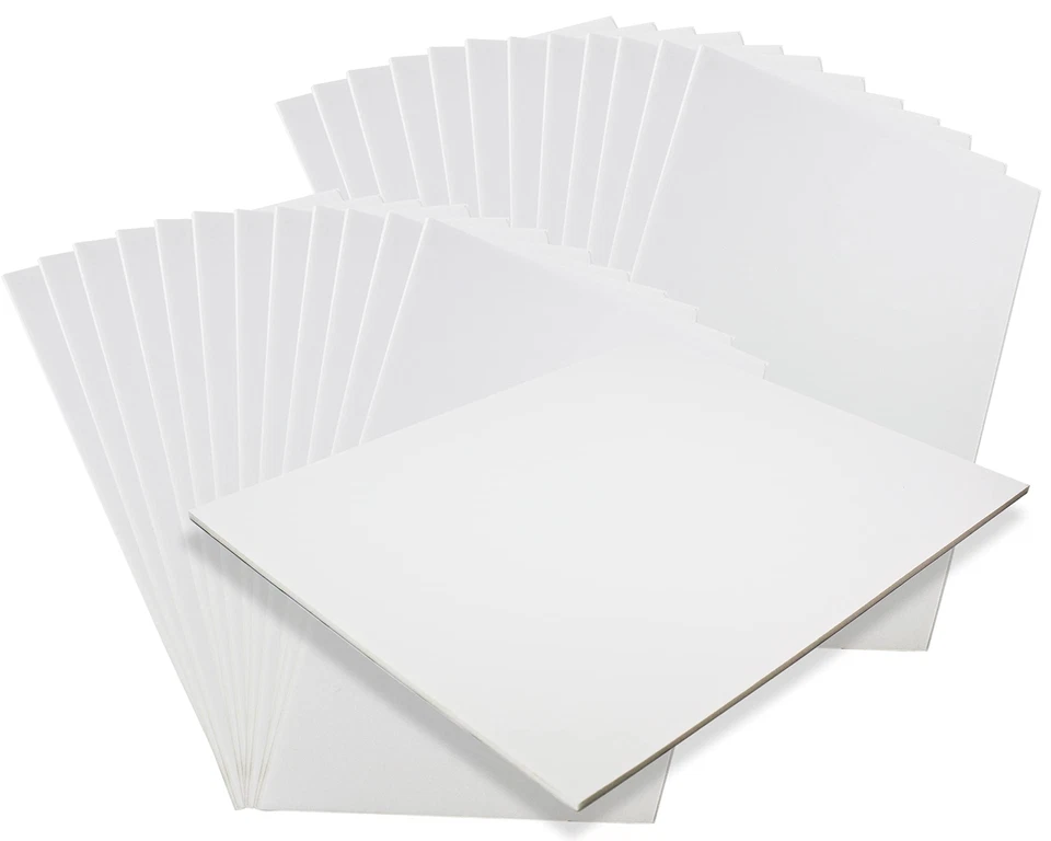 3/16" White Foam Core Boards 11x14 16x20 20x30 24x36 30x40 32x40 Poster Backing - Image 2 of 4