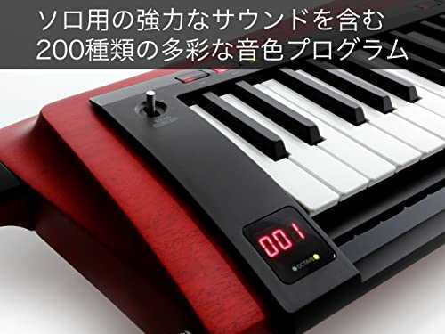 Korg RK-100S 2 37-Keys Keytar Synthesizer - Translucent Red Korg RK-100S 2 37-Keys Keytar Synthesizer - Translucent Red
