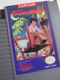 Cartuccia Little Nemo The Dream Master Nintendo NES 1985 3 viti