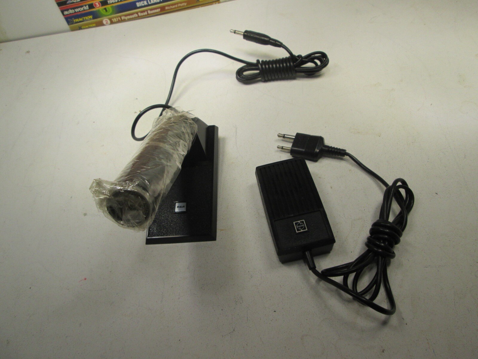 Vintage RCA & Panasonic Tape Recorder Microphones