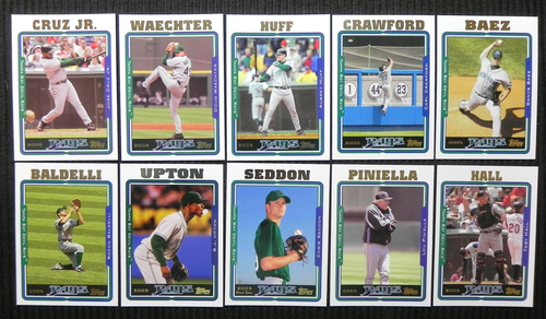 Tampa Bay Devil Rays 2005 Topps Exact 20 Factory Card Team Set (A) Low Mail Cost - Picture 3 of 5