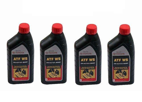 4 Quarts of GENUINE TOYOTA ATF WS Automatic Transmission Oil Fluid Lexus Scion