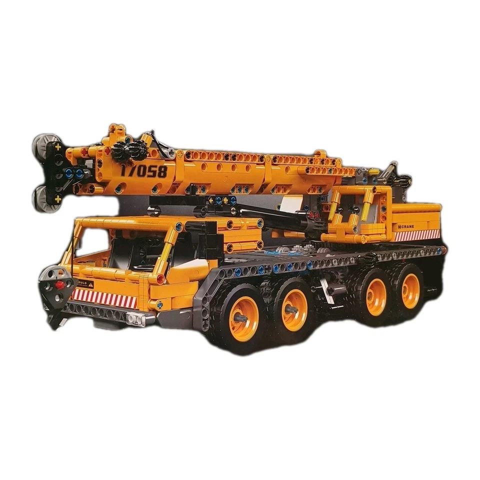 Mould King 17058 Crane Truck Construction Model Building Block Toy Play Mechanic - Image 3 of 4
