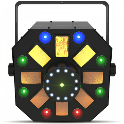 Chauvet DJ SWARM WASH FX ILS 4-in-1 Effekt Derby Laser Strobe RGBUV Wash