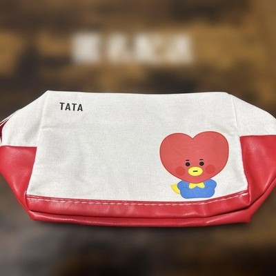 BT21 TATA Pouch BTS Character Wallet 18cm x 12cm x 8cm