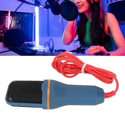 Desktop Condenser Microphone 3.5mm Professional Condenser Recording Micropho SET