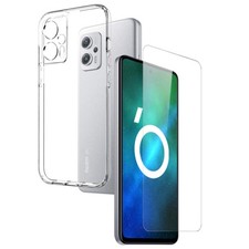 NORTHJO Transparent TPU Phone Case  Tempered Glass for Xiaomi Models