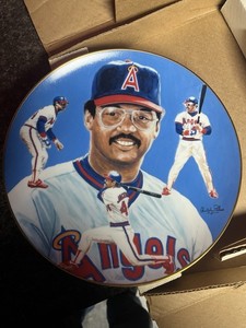 Hackett American Collector Plate Reggie Jackson "Mr. October" 1983 #567