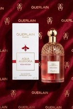Image of GUERLAIN AQUA ALLEGORIA ROSA ROSSA 125ml EAU DE TOILETTE PERFUME BNIB