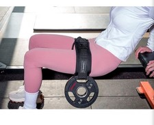 Portable hip thrust belt for dumbells