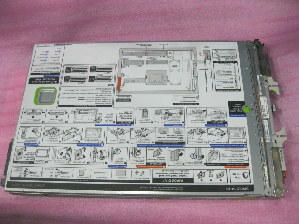 SUN ORACLE T4-1B Blade Server - Sparc 8-Core 2.85GHz 7050464 , 128GB ( 16 X 8GB) - Image 2 of 4