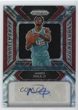 2023 Panini Prizm Sensational Signatures Choice 6/88 James Nnaji #SS-JN Auto 8d9