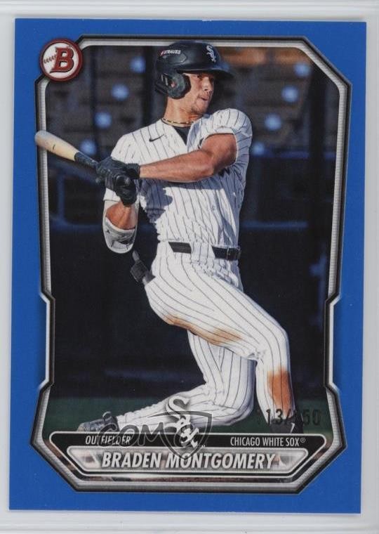 2026 Bowman Prospects Blue 113/150 Braden Montgomery #BP-53