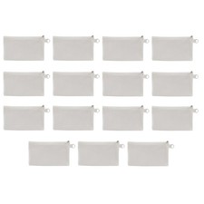 15pcs Portable Blank Sublimation Storage Bags For DIY Enthusiasts And Traveler