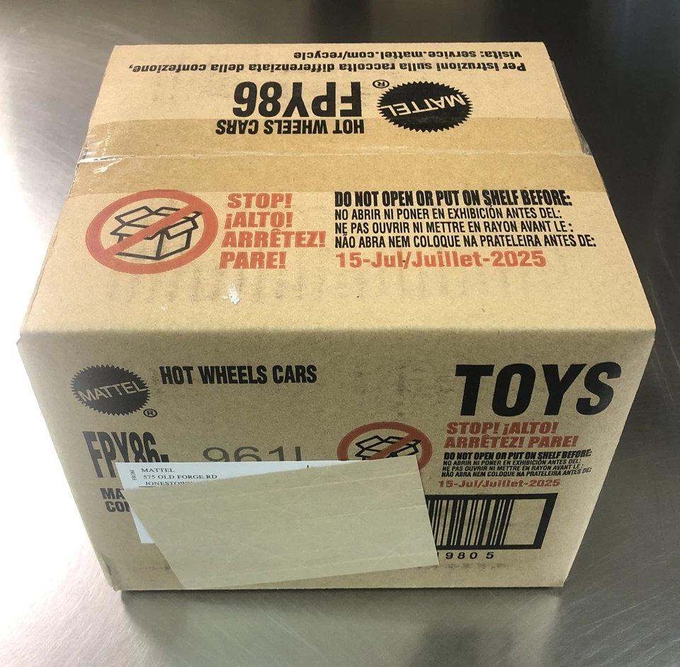 HOT WHEELS 2025 EURO SPEED FACTORY SEALED CASE FPY86-961L CAR CULTURE 10 PIECES - Image 4 of 4