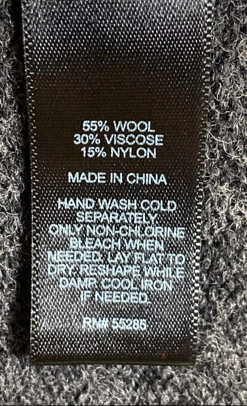 Express Men Gray Cardigan Sweater Size M - Image 4 of 4