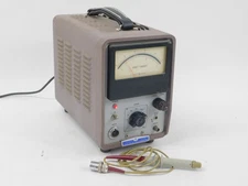 HP 428B Vintage Clip-On DC Milliammeter Ammeter + 428A-21A Probe (powers up)