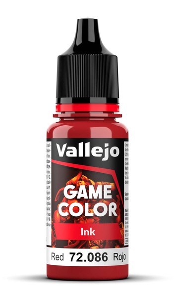 72.086 Red (18Ml) Game Color Vallejo Acrylicos Vallejo Farben Neu-image