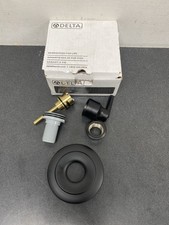 Delta T11859-BL Trinsic 3-Function Diverter Trim Less Rough-In, Matte Black