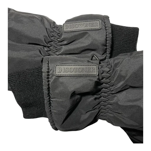 Guantes aislantes repelentes al agua isotoneros de colección para hombre - negros talla M/L Foto 2 de 4