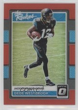 2017 Donruss Optic The Rookies Red Prizm 43/99 Dede Westbrook #30 7gk