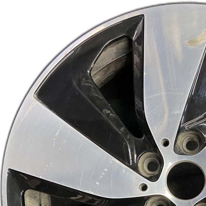 Llanta original delantera derecha BMW i3 mecanizada negra OEM 19” 14-21 6856896 86167 Foto 2 de 4