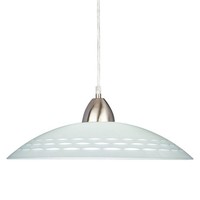 HäNgelampen Klassisch Weiß Matt Nickel 1X60W E27 IP20 - Ideal FüR Jedes Zuhause