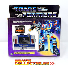 Near MINT in Box 1984 Transformers G1 SOUNDWAVE 5 Mini-Cassettes Hasbro VTG