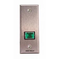 SECURITRON EEB3N Push to Exit Button,Momentary,3A 5LAA2