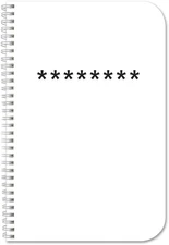 Password Book Organizer Passwords Keeper Journal - 120 Pages - 3.5'' X 5.25'', T