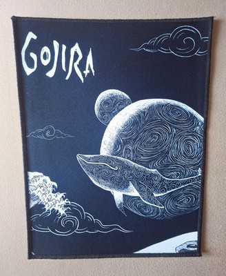 BACKPATCH/RÜCKENAUFNÄHER - GOJIRA - FROM MARS TO SIRIUS -PROGRESSIVE/DEATH METAL