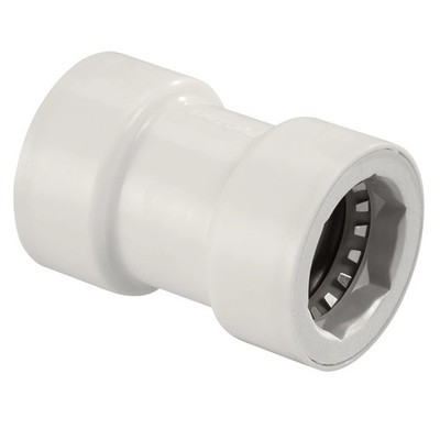 Orbit 33776 Coupling PVC-Lock, 1/2'', White 0.5 Inch, 