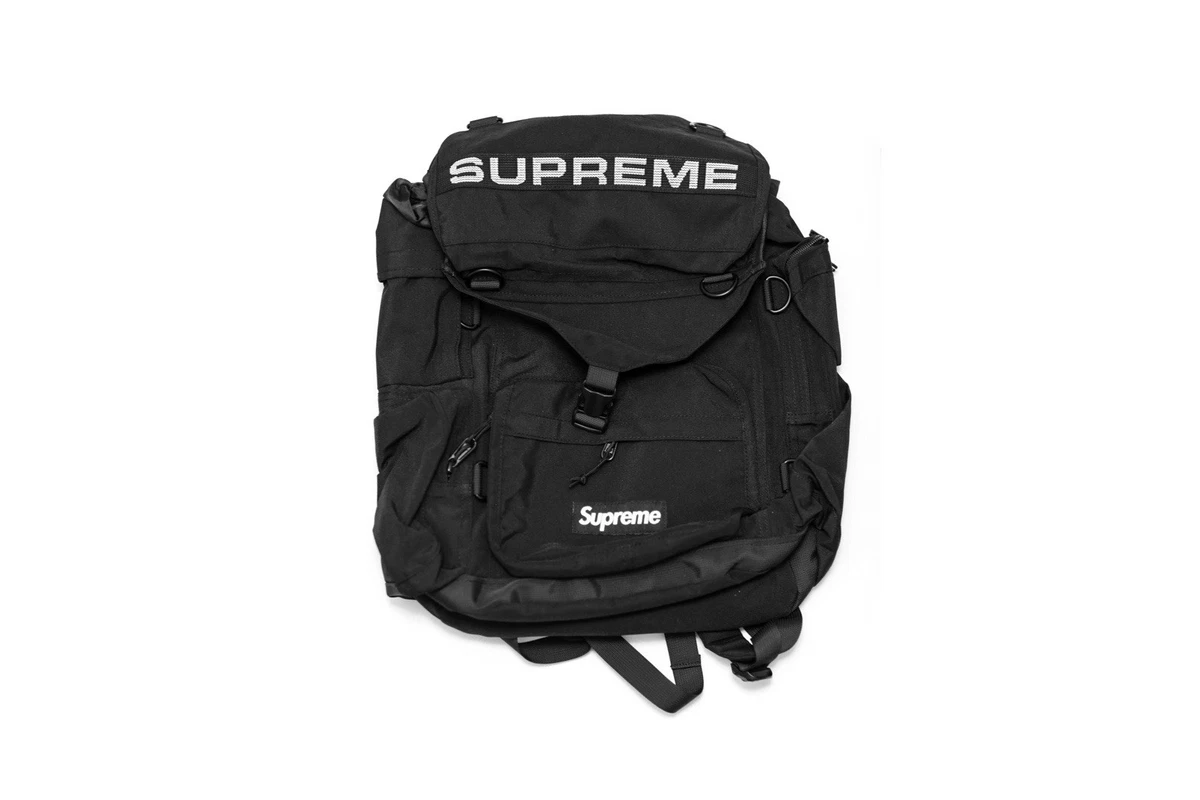 スケートボード 00s old Supreme backpack bag made in USA Supreme Black Backpack Backpacks, Bags & Briefcases for Men for