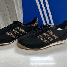 adidas SL 72 OG W Leopard Fur Animal Print Women's Sneakers JR1640 size 5.5w