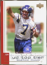 2001 Upper Deck Top Tier #146 Doug Flutie Football NM